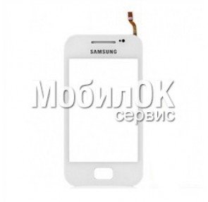 Сенсорный экран для Samsung S5830 белый