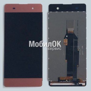 Дисплей для Sony F3112/F3111/F3116 Xperia XA Dual розовый, с тачскрином