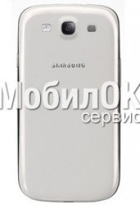 Задняя крышка для Samsung I9300 Galaxy S3 белая оригинал (GH98-23340B)