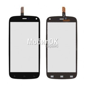 Сенсорный экран для Fly IQ4410 Quad Phoenix черный