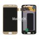 Дисплей для Samsung G920F Galaxy S6 золотистый, с тачскрином
