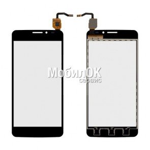 Сенсорный экран для Alcatel OT 6043D Bluish черный
