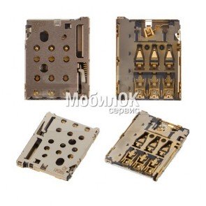 Коннектор SIM-карты для Sony E5333 Xperia C4 Dual/E5343 Xperia C4 Dual/E5363 Xperia C4 Dual
