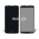Дисплей для LG K8 K350E/K8 K350N Phoenix 2 черный, с тачскрином и рамкой