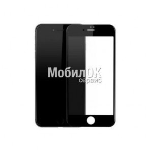 Ударопрочное защитное стекло (пленка для Apple iPhone 7 Plus/Apple iPhone 8 Plus черное керамическое
