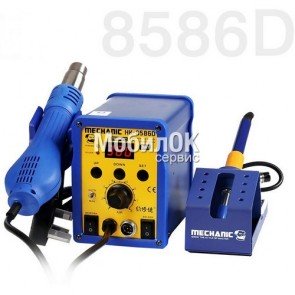 Термовоздушная паяльная станция Mechanic HK-8586D (100-480°C/220V/700W)