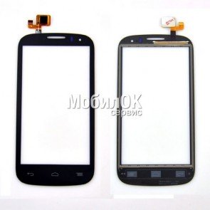 Сенсорный экран для Alcatel OT 5036D Dual SIM черный
