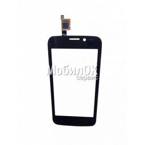Сенсорный экран для Micromax Bolt A66 черный