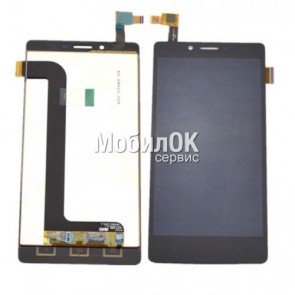Дисплей для Xiaomi Redmi Note черный, с тачскрином