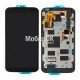 Дисплей для Motorola XT1092/XT1093/XT1094/XT1095 Moto X (2nd Gen) черный, с тачскрином и рамкой