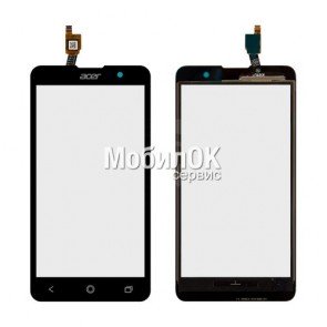 Сенсорный экран для Acer Liquid Z520 DualSim черный