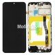 Дисплей для Samsung M205F Galaxy M20 черный, с рамкой, оригинал (GH82-18682A)