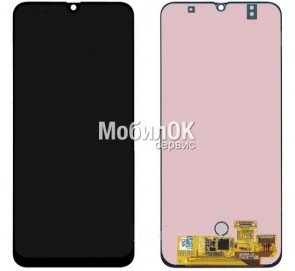 Дисплей для Samsung A307F Galaxy A30s черный, с тачскрином China Original (oled)