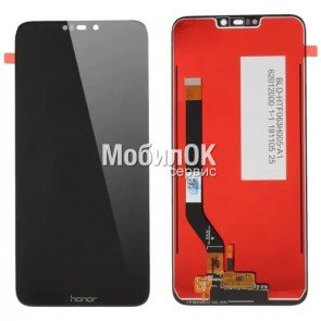Дисплей для Huawei Honor 8C черный, с тачскрином