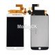 Дисплей для Motorola XT1640/XT1641/XT1642/XT1644 Moto G4 Plus белый, с тачскрином