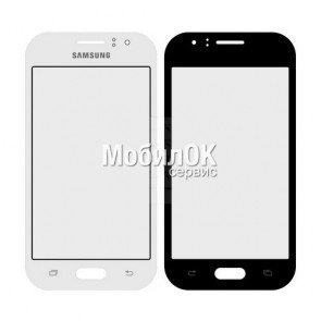 Стекло корпуса для Samsung J100H/DS Galaxy J1 белое
