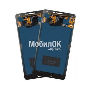 Дисплей для Samsung A700F Galaxy A7 черный, с тачскрином (In-Cell)