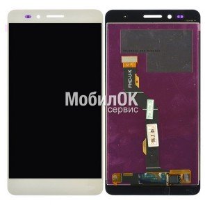 Дисплей для Huawei GR5/Honor 5X/Honor X5 белый, с тачскрином