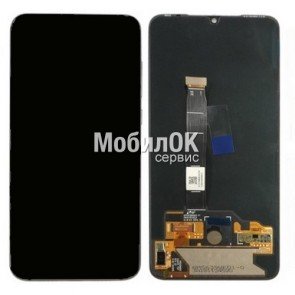 Дисплей для Xiaomi Mi9 черный, с тачскрином (Oled)