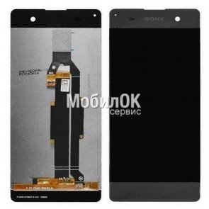 Дисплей для Sony F3112/F3111/F3116 Xperia XA Dual серый, с тачскрином China Original