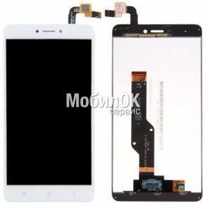 Дисплей для Xiaomi Redmi Note 4X белый, с тачскрином