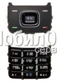 Клавиатура для Nokia 5610 чёрная, рус