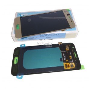 Дисплей для Samsung J250F Galaxy J2 (2018) золотистый, оригинал (GH97-21339D)