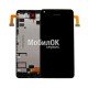 Дисплей для Microsoft (Nokia) 550 Lumia черный, оригинал (00814D6)