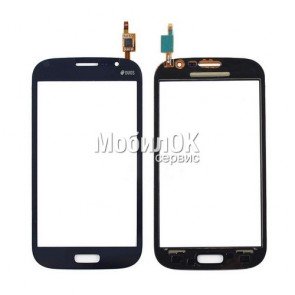 Сенсорный экран для Samsung I9060i Galaxy Grand Neo Plus синий
