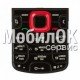Клавиатура для Nokia 5320 красная, рус