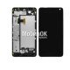 Дисплей для Microsoft (Nokia) 650 Lumia Dual Sim черный, с тачскрином и рамкой