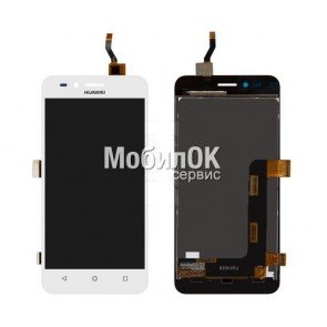 Дисплей для Huawei Y3 II белый, с тачскрином (версия 3G) - LUA-U03/U23/L03/L13/L23