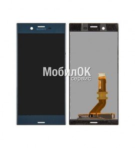 Дисплей для Sony G8231/G8232 Xperia XZs Dual синий, с тачскрином