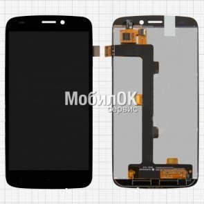 Дисплей для Fly IQ4410i Phoenix 2 черный, с тачскрином