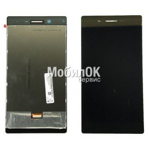 Дисплей для Lenovo Tab 3 TB3-730X/Tab 4 TB-7304i черный, с тачскрином (TV070WSM-TL1) 188*96 мм
