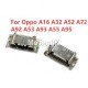Коннектор зарядки для OPPO A32/A53s/A72/A52 5G/A94 5G/A16s/Realme 6/6i/6 Pro/Reno 5 (USB Type-C)