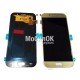 Дисплей для Samsung A520F Galaxy A5 (2017) золотой, оригинал (GH97-19733B)