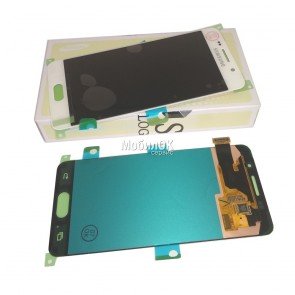 Дисплей для Samsung A310F Galaxy A3 (2016) белый, оригинал (GH97-18249A)