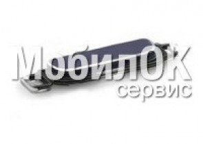 Пластик кнопки меню для Samsung I9300 голубой