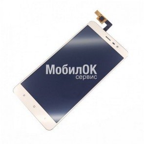 Дисплей для Xiaomi Redmi Note 3/Redmi Note 3 Pro золотистый, с тачскрином (PRC)