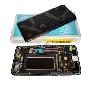 Дисплей для Samsung G960F Galaxy S9 Titanium Grey в сборе с рамкой, оригинал (GH97-21696C)