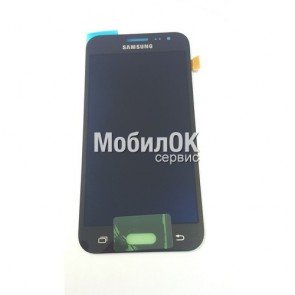 Дисплей для Samsung J200F Galaxy J2 черный, оригинал (GH97-17940C)