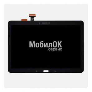 Дисплей для Samsung P600/P601 Galaxy Note 10.1 черный, с тачскрином