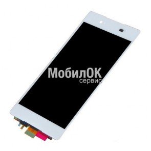 Дисплей для Sony E6533 Xperia Z3+ DS/E6553 Xperia Z3+/Xperia Z4 белый, с тачскрином