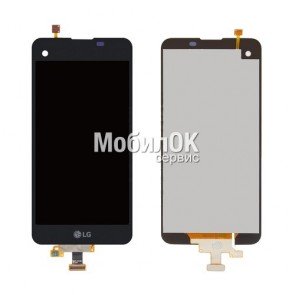 Дисплей для LG K500N X Screen/ X View K500DS черный, с тачскрином