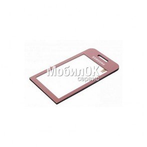 Сенсорный экран для Samsung S5230 (розовый)