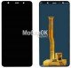 Дисплей для Samsung A750F Galaxy A7 (2018) черный, с тачскрином (In-Cell)
