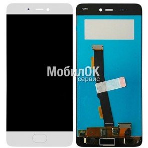Дисплей для Xiaomi Mi5s белый, с тачскрином