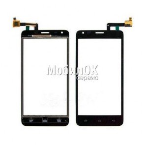 Сенсорный экран для Fly iQ456 Era Life 2 черный