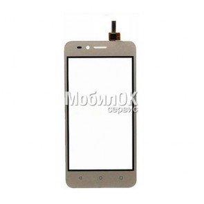 Сенсорный экран для Huawei Y3 II золотистый (версия 4G)